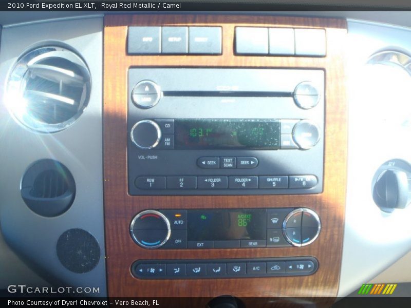 Royal Red Metallic / Camel 2010 Ford Expedition EL XLT
