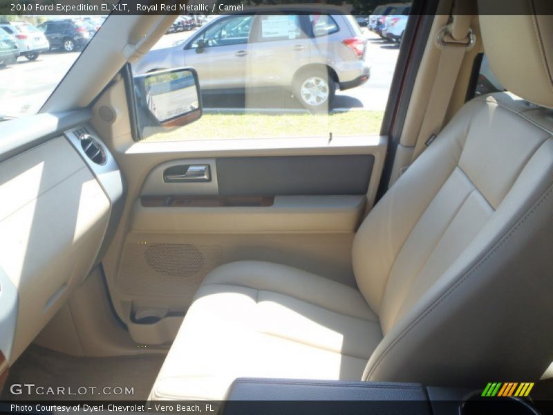 Royal Red Metallic / Camel 2010 Ford Expedition EL XLT
