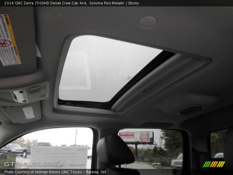 Sonoma Red Metallic / Ebony 2014 GMC Sierra 2500HD Denali Crew Cab 4x4