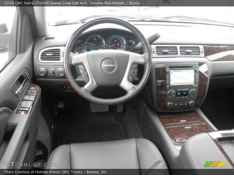 Dashboard of 2014 Sierra 2500HD Denali Crew Cab 4x4