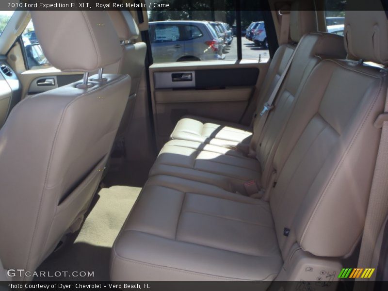Royal Red Metallic / Camel 2010 Ford Expedition EL XLT
