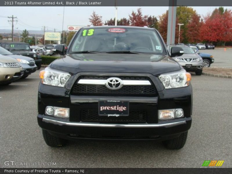 Black / Black Leather 2013 Toyota 4Runner Limited 4x4