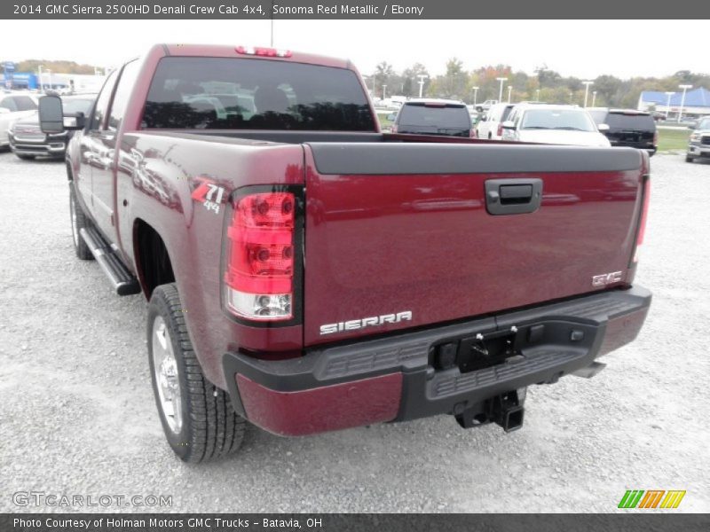 Sonoma Red Metallic / Ebony 2014 GMC Sierra 2500HD Denali Crew Cab 4x4