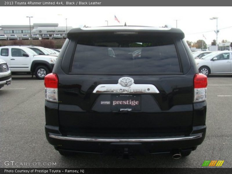 Black / Black Leather 2013 Toyota 4Runner Limited 4x4