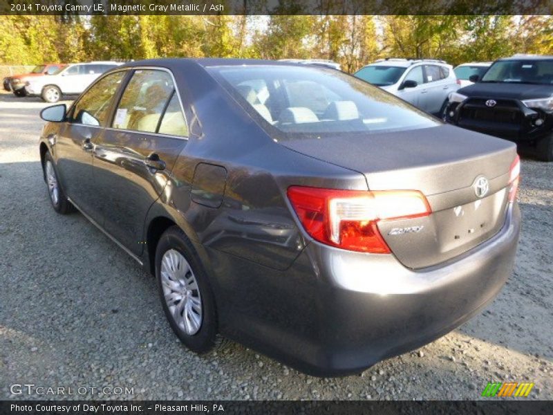 Magnetic Gray Metallic / Ash 2014 Toyota Camry LE