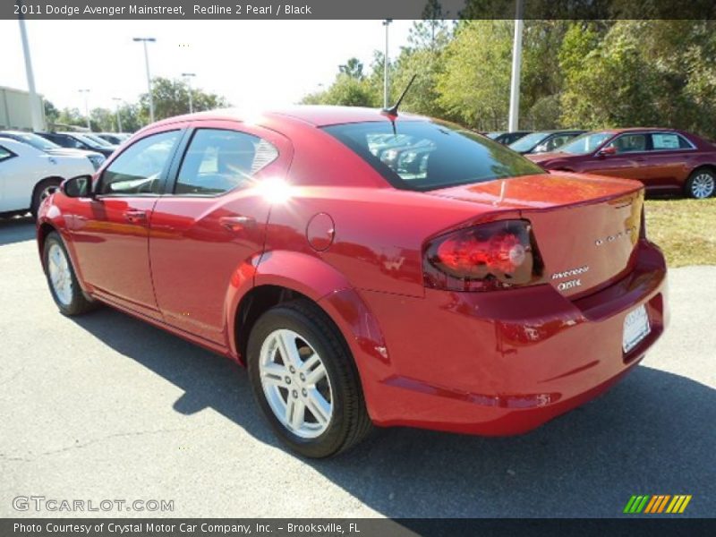 Redline 2 Pearl / Black 2011 Dodge Avenger Mainstreet