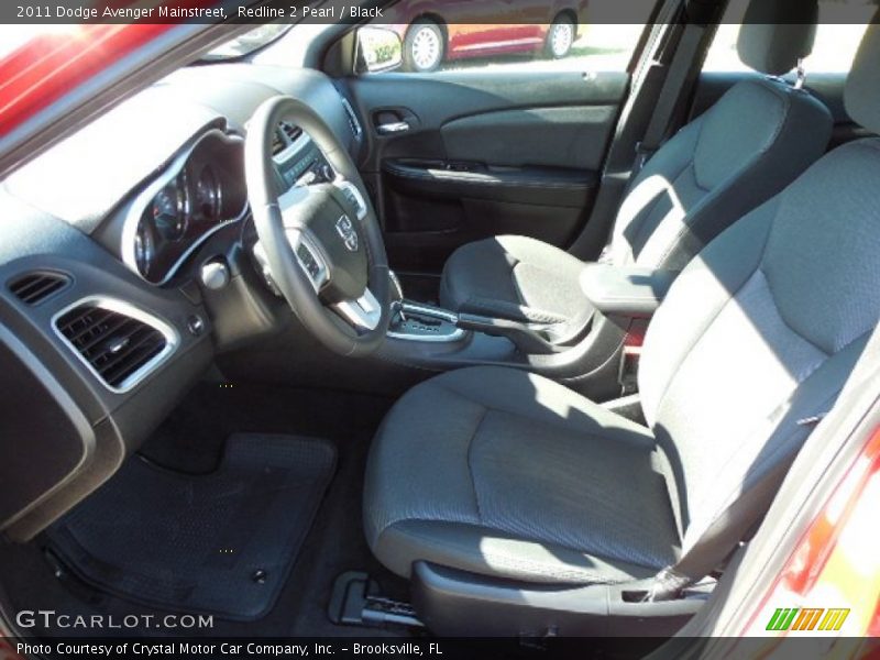 Redline 2 Pearl / Black 2011 Dodge Avenger Mainstreet