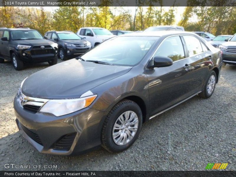 Magnetic Gray Metallic / Ash 2014 Toyota Camry LE