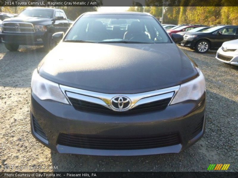 Magnetic Gray Metallic / Ash 2014 Toyota Camry LE