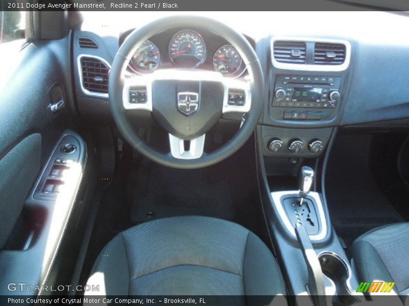 Redline 2 Pearl / Black 2011 Dodge Avenger Mainstreet