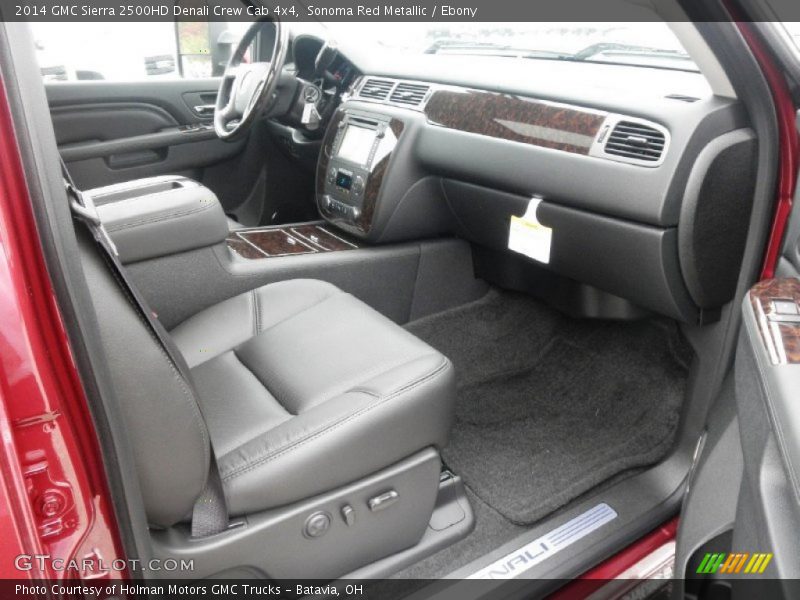 Front Seat of 2014 Sierra 2500HD Denali Crew Cab 4x4