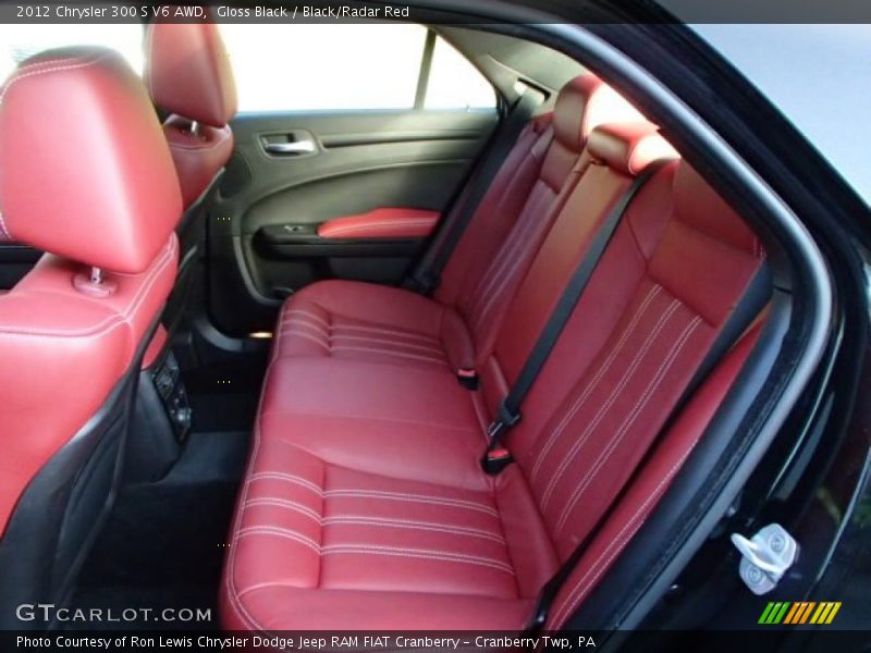 Rear Seat of 2012 300 S V6 AWD