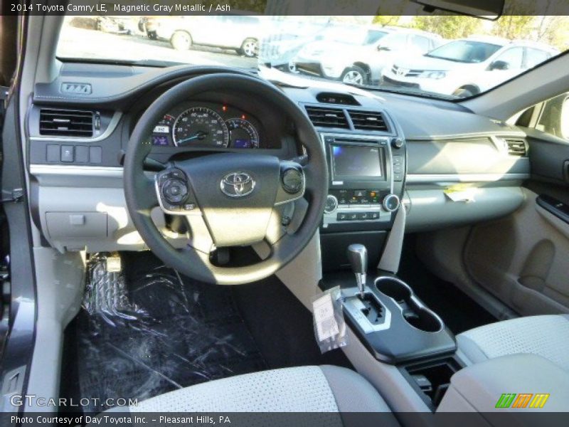 Magnetic Gray Metallic / Ash 2014 Toyota Camry LE