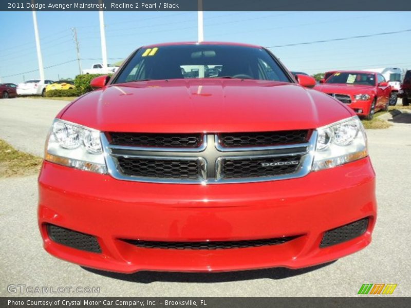 Redline 2 Pearl / Black 2011 Dodge Avenger Mainstreet