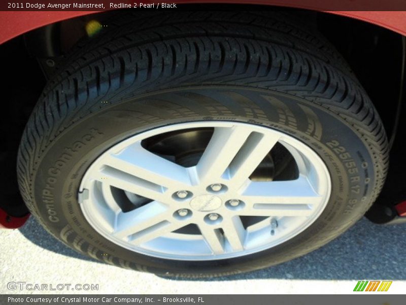 Redline 2 Pearl / Black 2011 Dodge Avenger Mainstreet