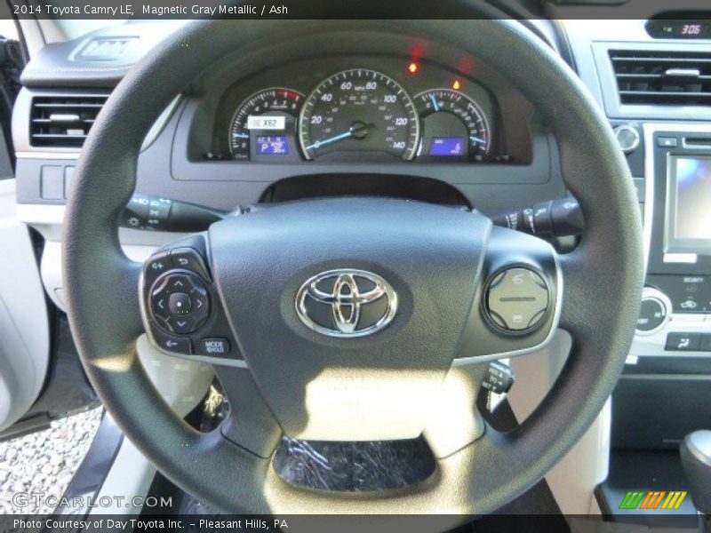 Magnetic Gray Metallic / Ash 2014 Toyota Camry LE