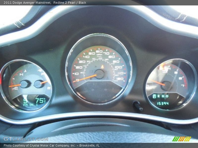 Redline 2 Pearl / Black 2011 Dodge Avenger Mainstreet