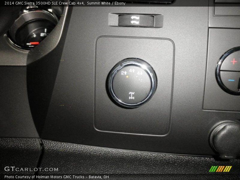 Summit White / Ebony 2014 GMC Sierra 3500HD SLE Crew Cab 4x4