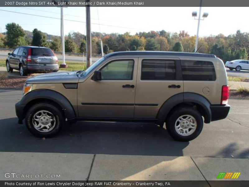 Light Khaki Metallic / Dark Khaki/Medium Khaki 2007 Dodge Nitro SXT 4x4