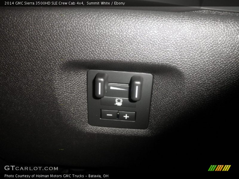 Summit White / Ebony 2014 GMC Sierra 3500HD SLE Crew Cab 4x4
