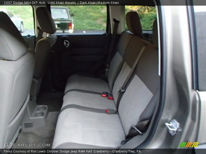 Light Khaki Metallic / Dark Khaki/Medium Khaki 2007 Dodge Nitro SXT 4x4
