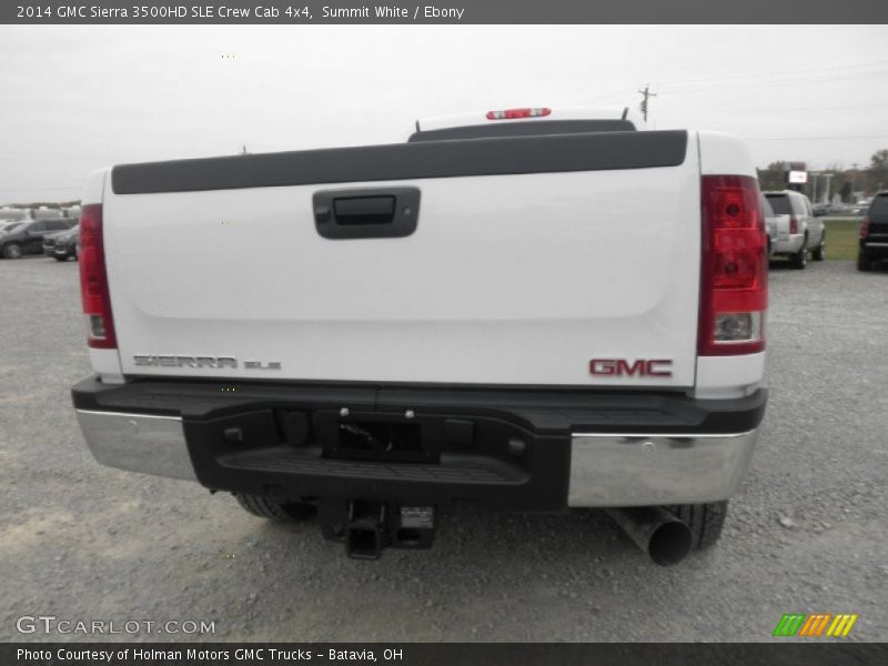 Summit White / Ebony 2014 GMC Sierra 3500HD SLE Crew Cab 4x4