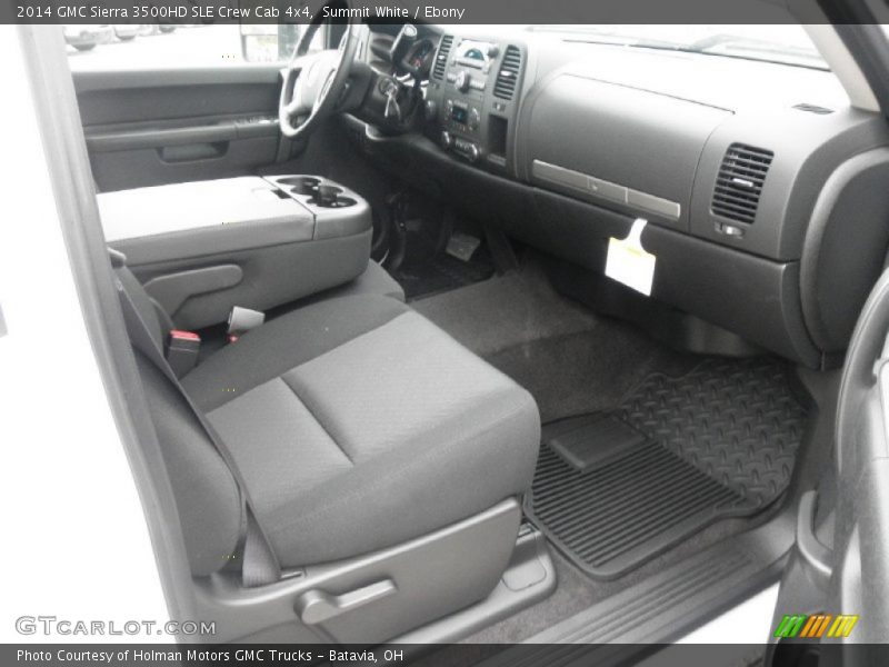 Summit White / Ebony 2014 GMC Sierra 3500HD SLE Crew Cab 4x4