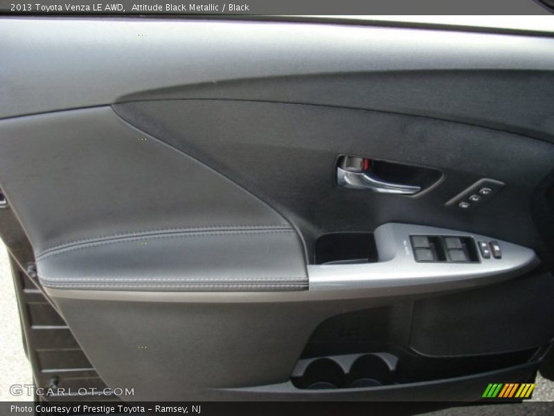 Attitude Black Metallic / Black 2013 Toyota Venza LE AWD