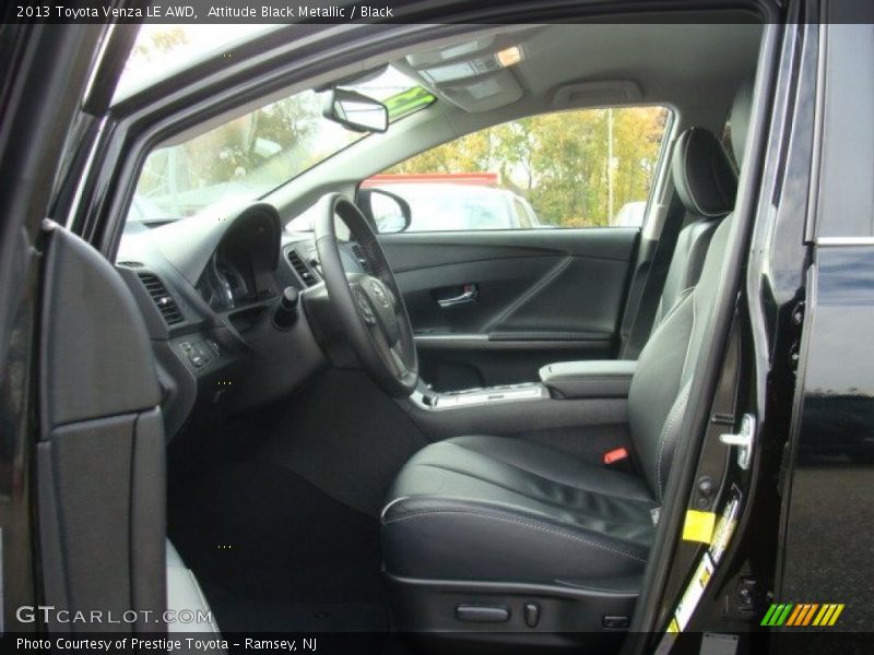 Attitude Black Metallic / Black 2013 Toyota Venza LE AWD