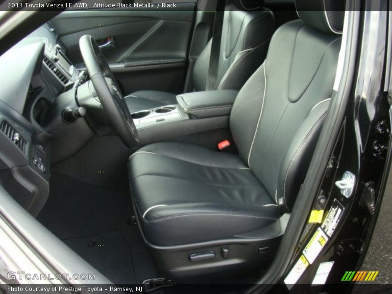 Attitude Black Metallic / Black 2013 Toyota Venza LE AWD