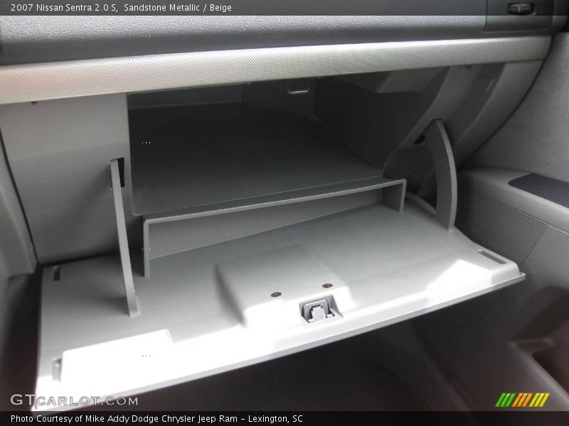 Sandstone Metallic / Beige 2007 Nissan Sentra 2.0 S