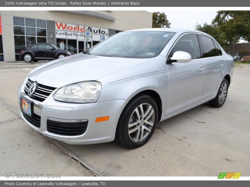 Reflex Silver Metallic / Anthracite Black 2006 Volkswagen Jetta TDI Sedan
