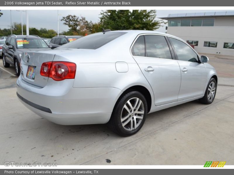 Reflex Silver Metallic / Anthracite Black 2006 Volkswagen Jetta TDI Sedan