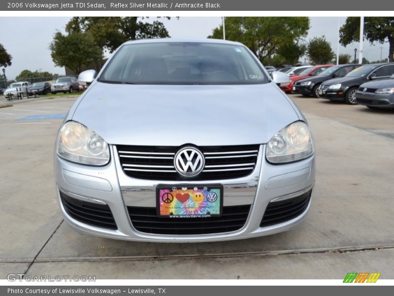 Reflex Silver Metallic / Anthracite Black 2006 Volkswagen Jetta TDI Sedan
