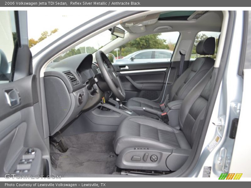 Reflex Silver Metallic / Anthracite Black 2006 Volkswagen Jetta TDI Sedan