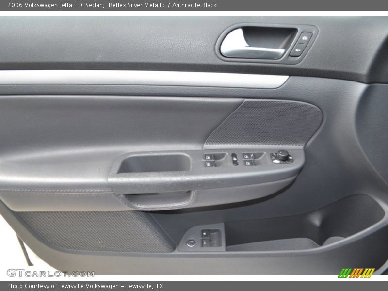 Reflex Silver Metallic / Anthracite Black 2006 Volkswagen Jetta TDI Sedan