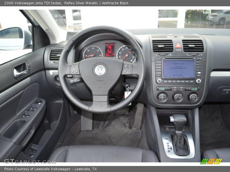 Reflex Silver Metallic / Anthracite Black 2006 Volkswagen Jetta TDI Sedan