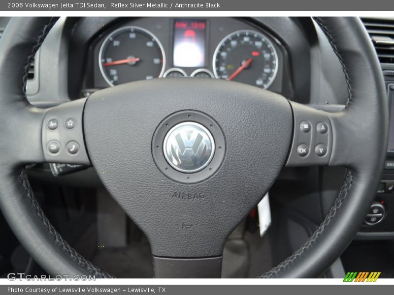 Reflex Silver Metallic / Anthracite Black 2006 Volkswagen Jetta TDI Sedan