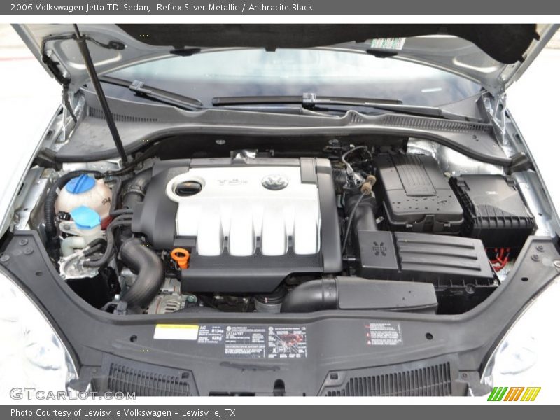 Reflex Silver Metallic / Anthracite Black 2006 Volkswagen Jetta TDI Sedan
