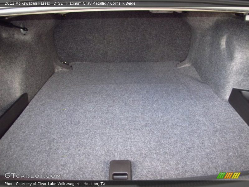 Platinum Gray Metallic / Cornsilk Beige 2012 Volkswagen Passat TDI SE