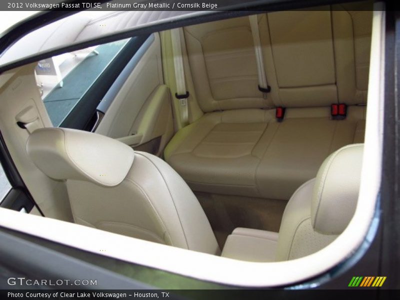Platinum Gray Metallic / Cornsilk Beige 2012 Volkswagen Passat TDI SE