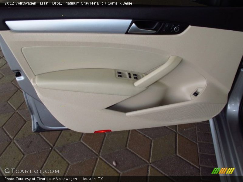 Platinum Gray Metallic / Cornsilk Beige 2012 Volkswagen Passat TDI SE