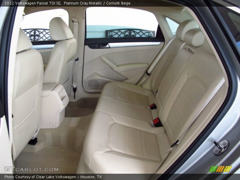 Platinum Gray Metallic / Cornsilk Beige 2012 Volkswagen Passat TDI SE