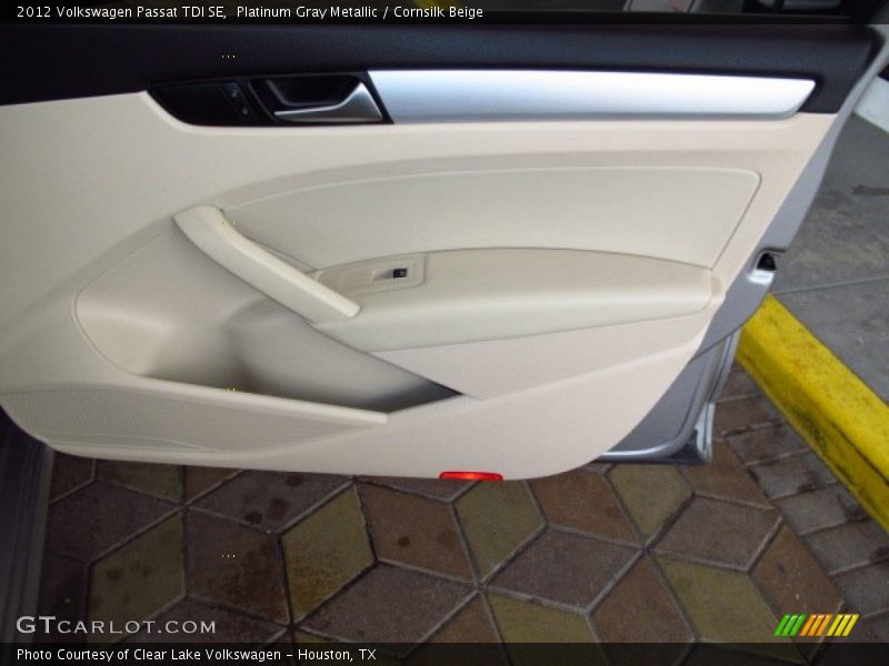Platinum Gray Metallic / Cornsilk Beige 2012 Volkswagen Passat TDI SE