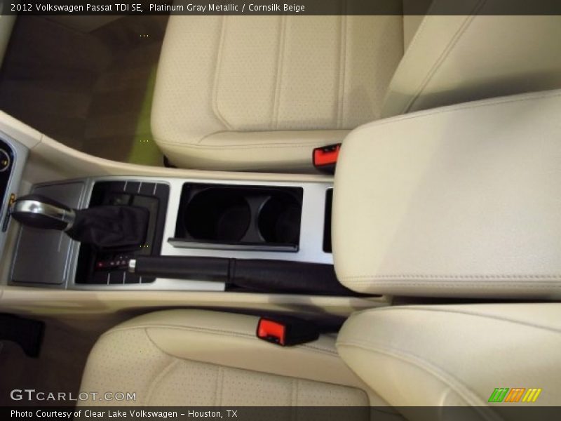 Platinum Gray Metallic / Cornsilk Beige 2012 Volkswagen Passat TDI SE