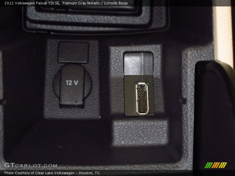 Platinum Gray Metallic / Cornsilk Beige 2012 Volkswagen Passat TDI SE