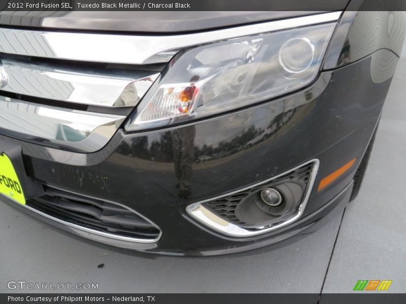 Tuxedo Black Metallic / Charcoal Black 2012 Ford Fusion SEL