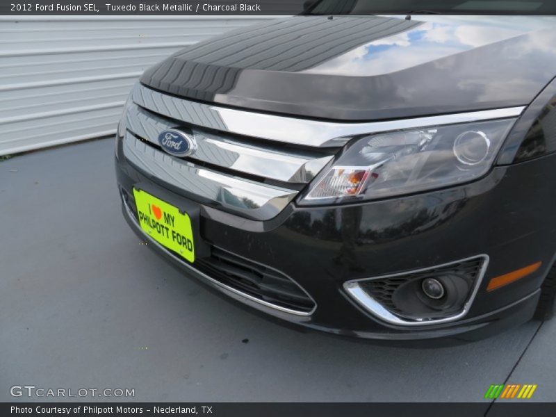 Tuxedo Black Metallic / Charcoal Black 2012 Ford Fusion SEL