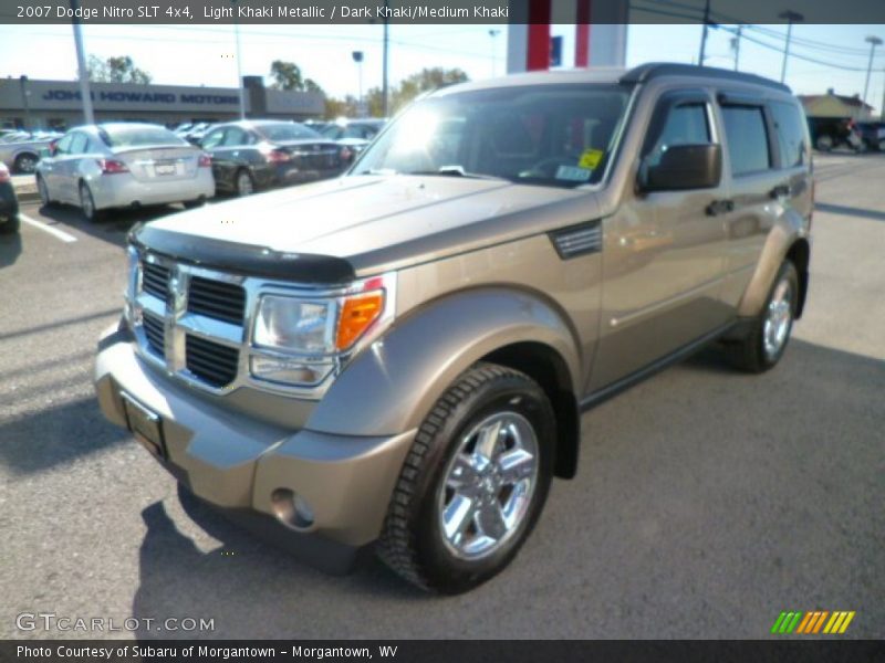 Light Khaki Metallic / Dark Khaki/Medium Khaki 2007 Dodge Nitro SLT 4x4
