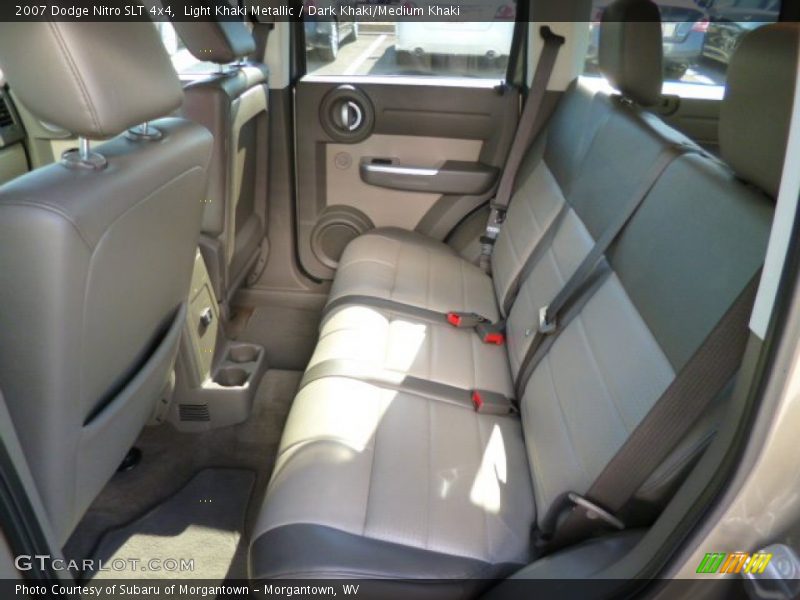 Light Khaki Metallic / Dark Khaki/Medium Khaki 2007 Dodge Nitro SLT 4x4